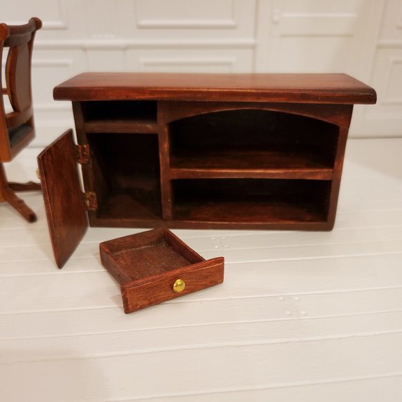 Dollhouse Miniature Office Lot OOAK Handmade - Picture 7 of 16